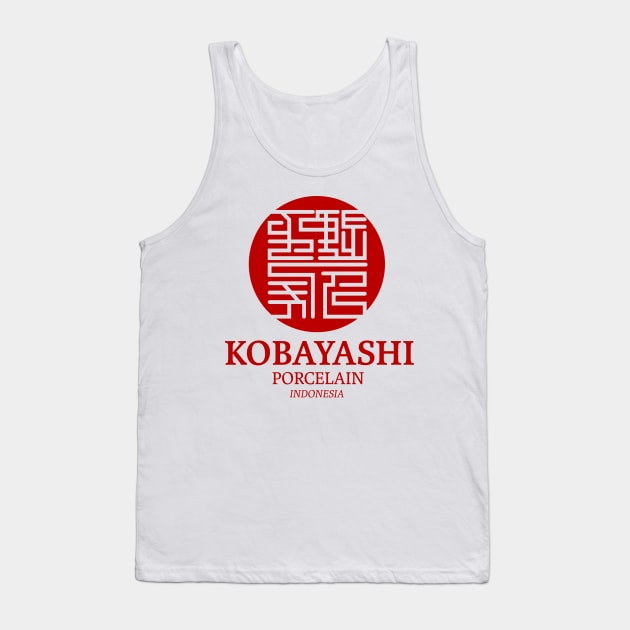 Kobayashi Porcelain Indonesia Tank Top by Meta Cortex